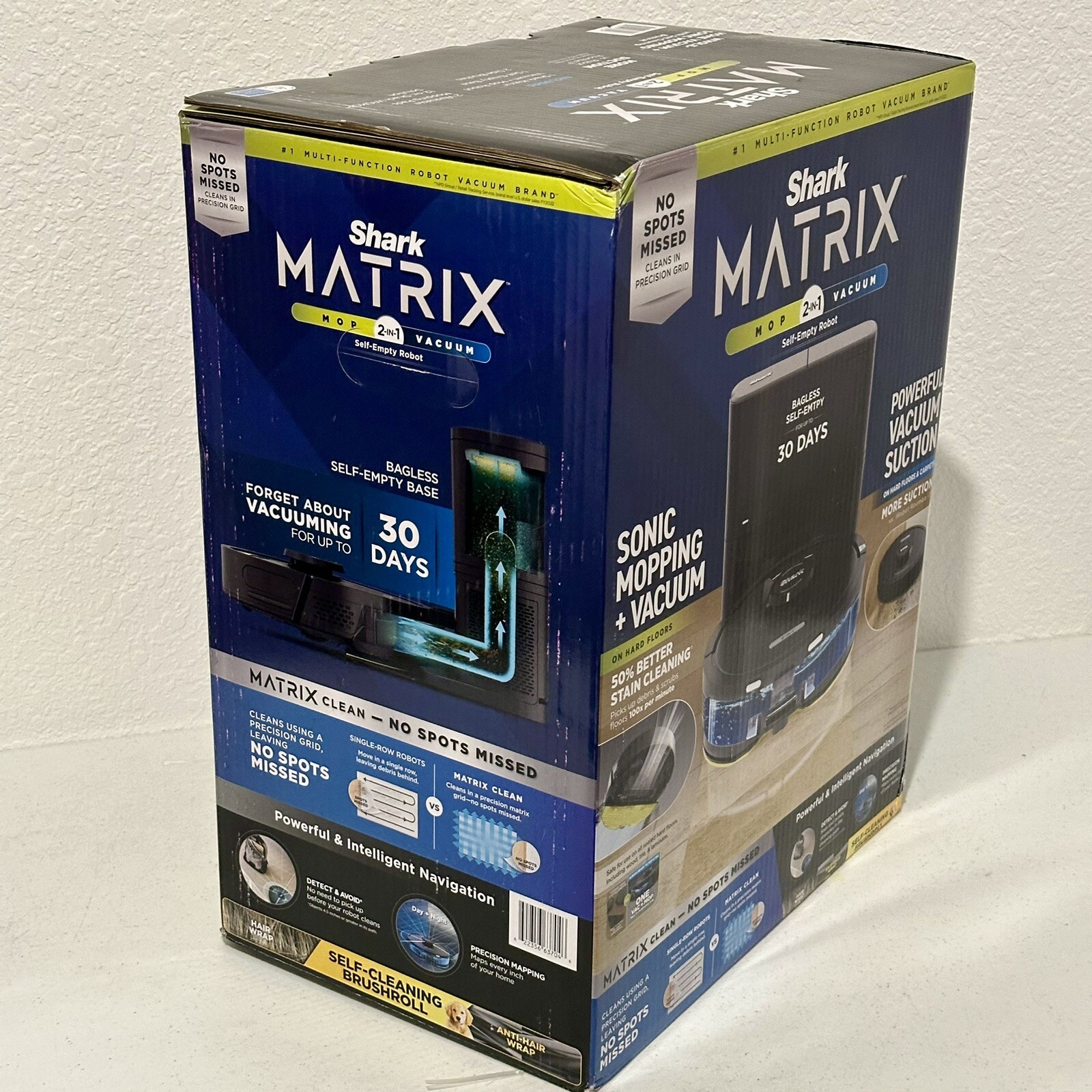 Shark MATRIX 2-in-1 Mop & Vacuum Self-Empty Robot (UR2450WS)