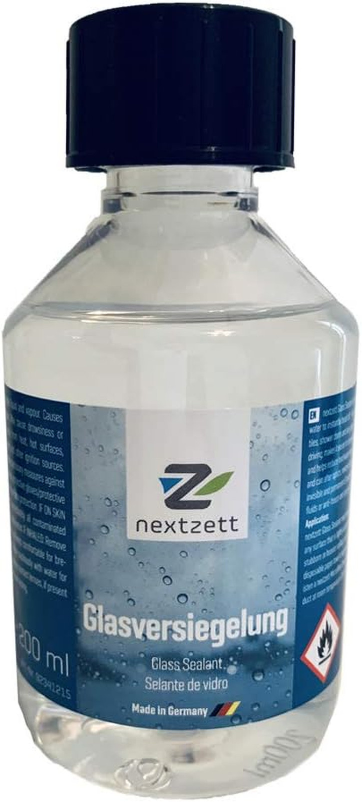 Glass Sealant Coating – 6.8 Oz – 20 Windshield Applications – 6 Months Water Rep