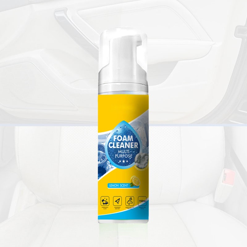 150ml Foam Cleaner, 4-in-1 Multi-Enzyme Foam Cleaners, New Foam No-Rinse Cleaner
