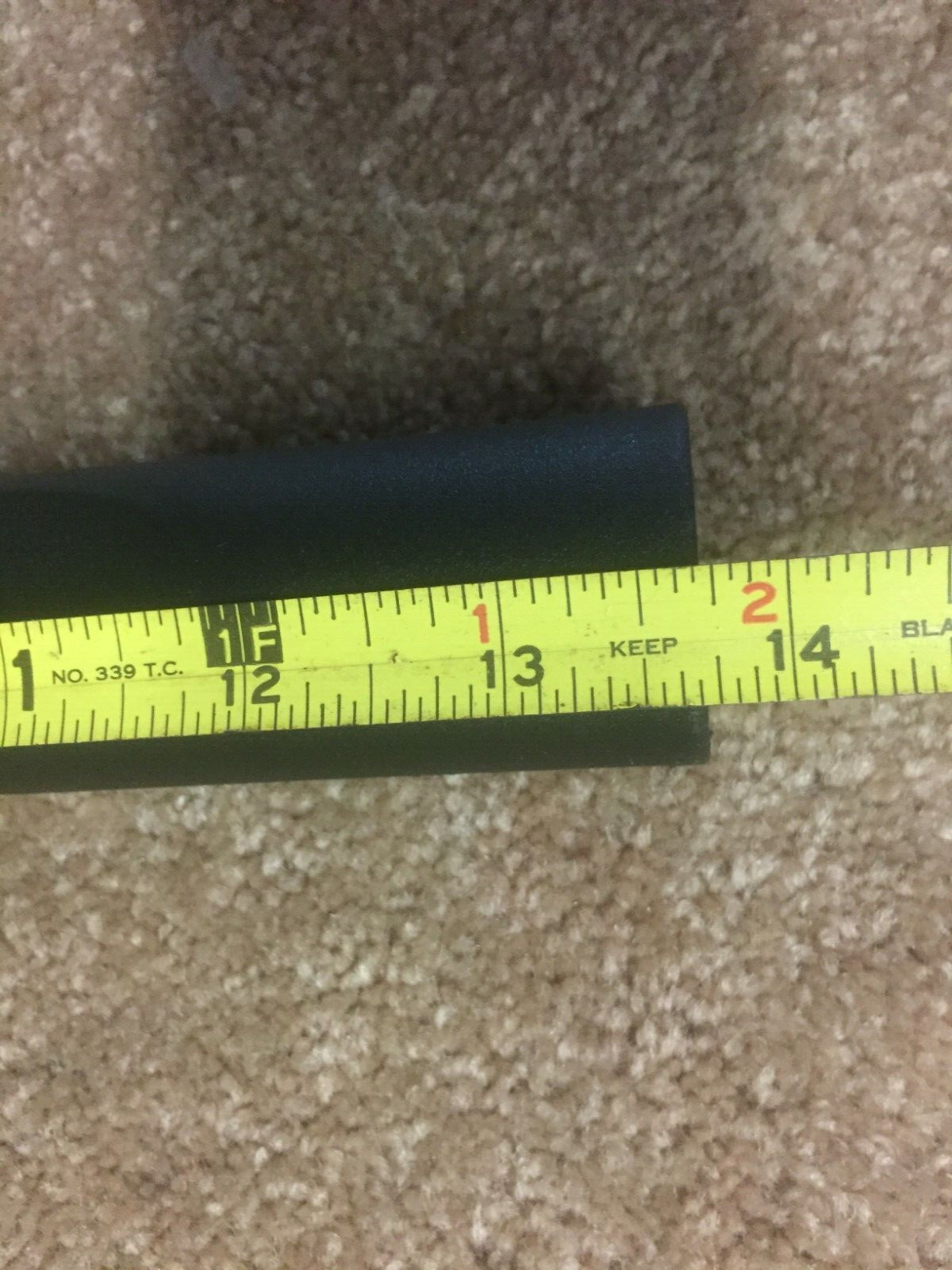 13.75 Black Crevice Tool 1.25″ Attachment Shop Vac Genie Ridgid kenmore wet dry