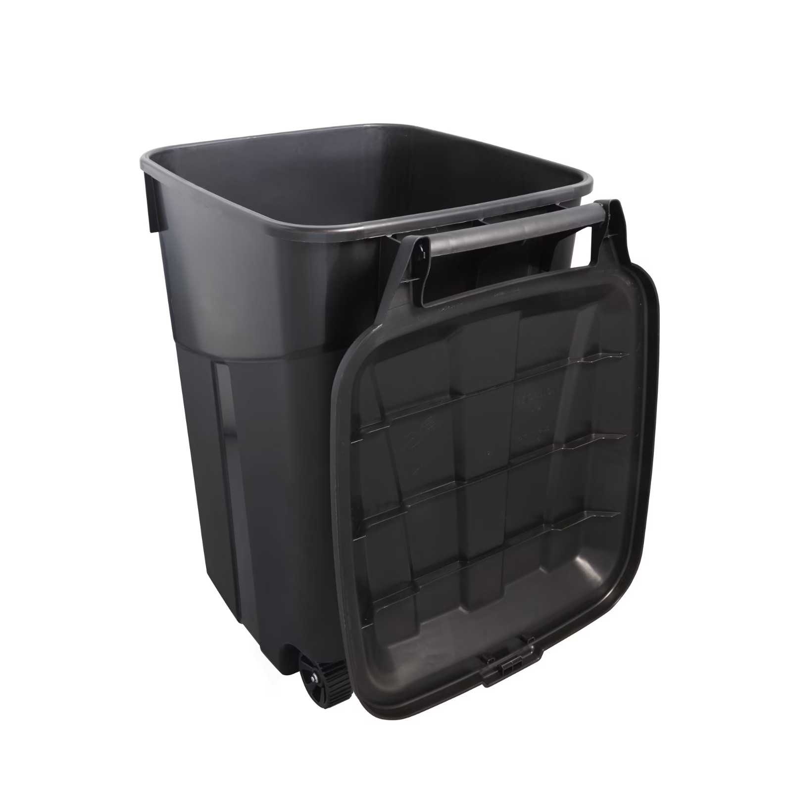 Hyper Tough 45 Gallon Wheeled Trash Can w/ Lid Fast Ship USA
