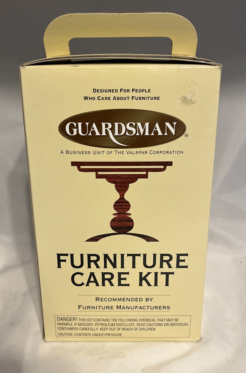 Guardsman Vintage Furniture Wood Cleaner And Polish Set W/ Polishing Cloth Box