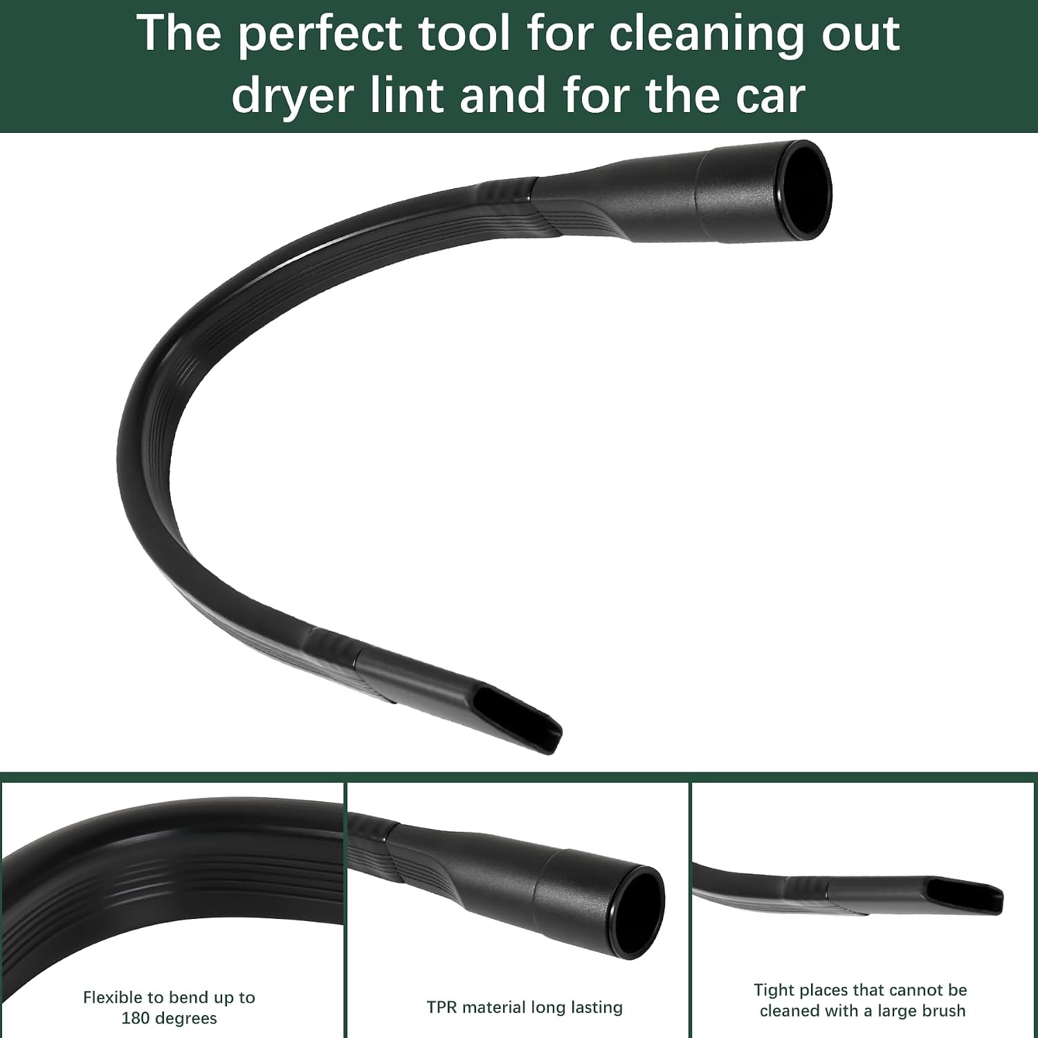 25 inch Vacuum Crevice Tool Attachment for Vacuum Cleaner Hoses 1 1 4″ 32mm or