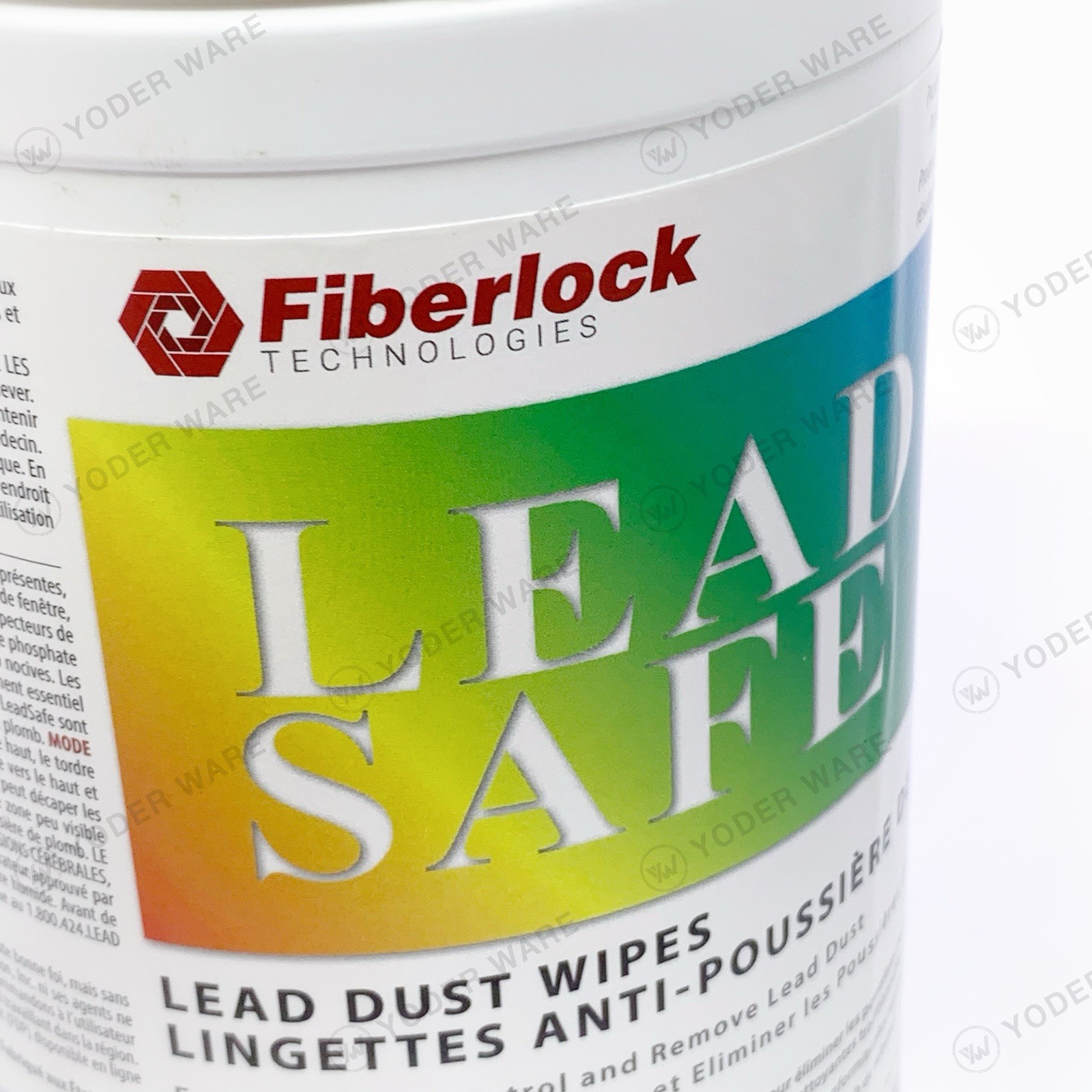 Fiberlock Lead Safe Dust Wipes 90 Count 5498-90C Controls & Removes Lead Dust