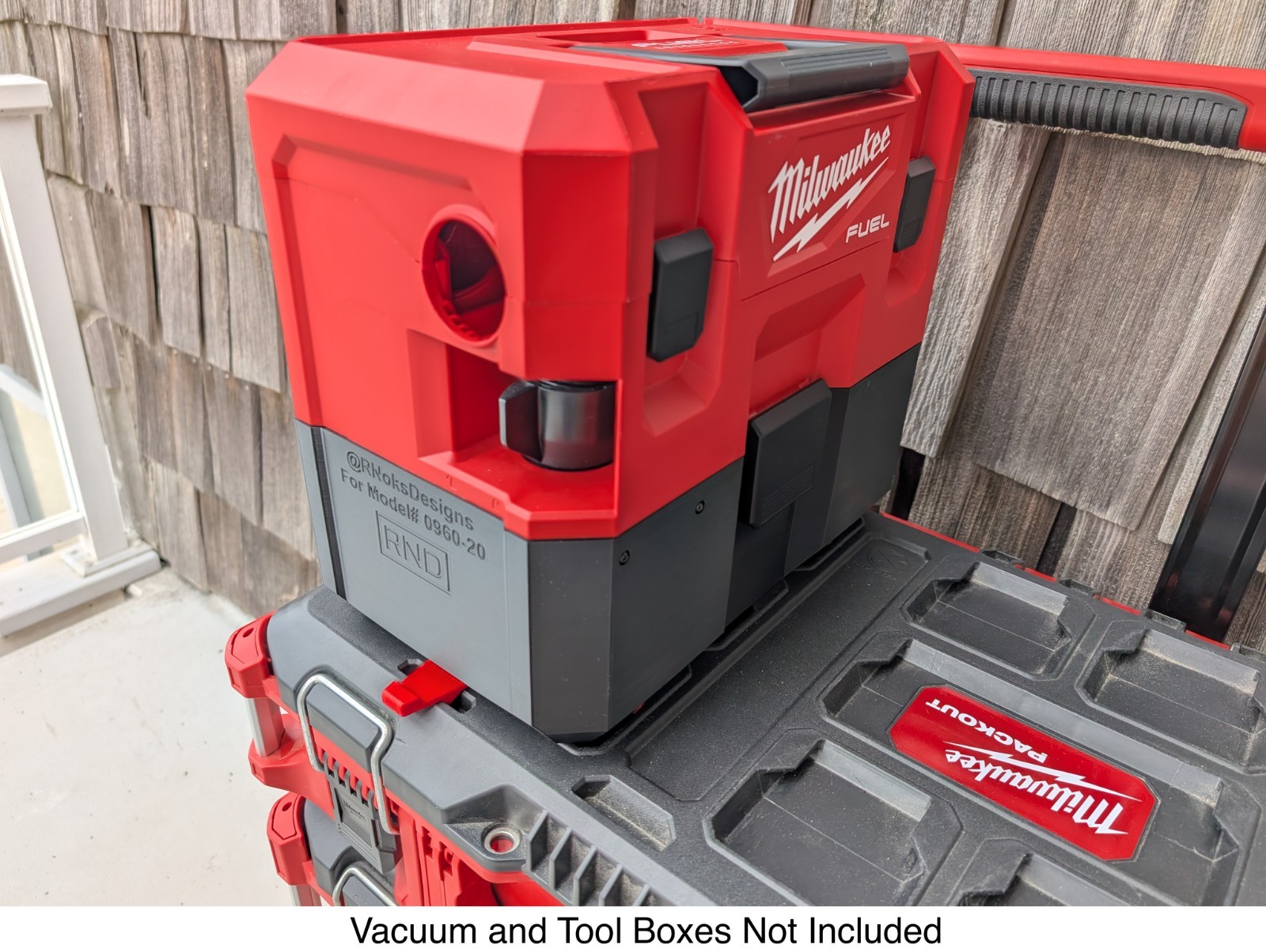 Milwaukee Packout Compatible Tank for M12 Fuel 1.6 Gallon Vacuum Model# 0960-20