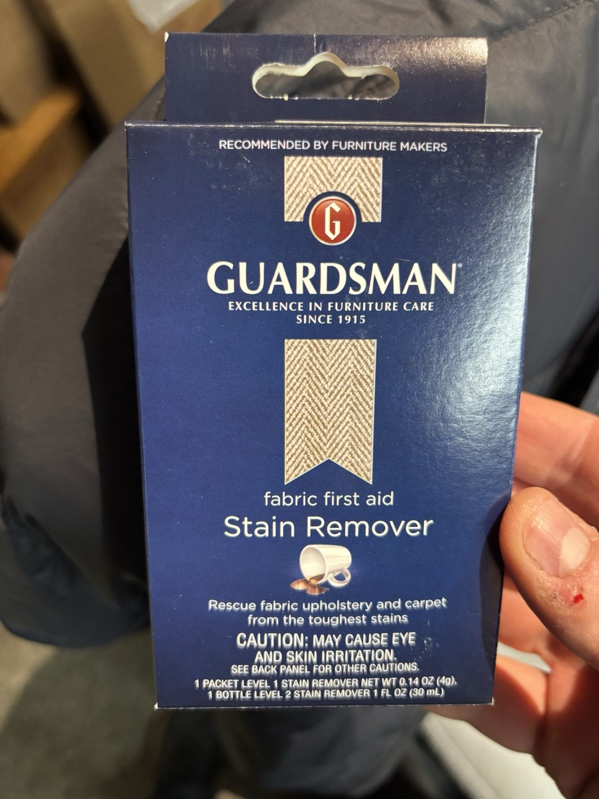 Guardsman Fabric First Aid Stain Remover Kit – New in Box