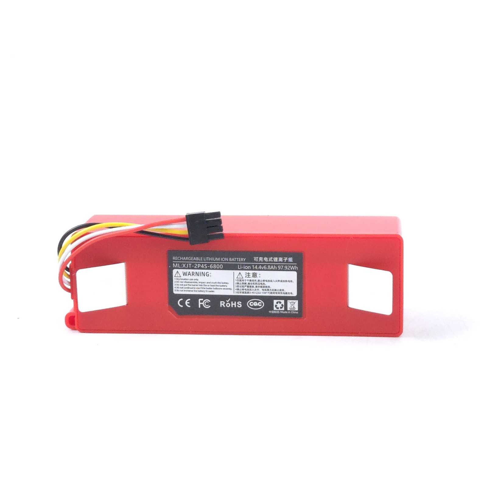 Upgraded 6800Mah 14.4V Replacement Battery for Roborock S4 S5 S6 S7 Q7 Max S50 S