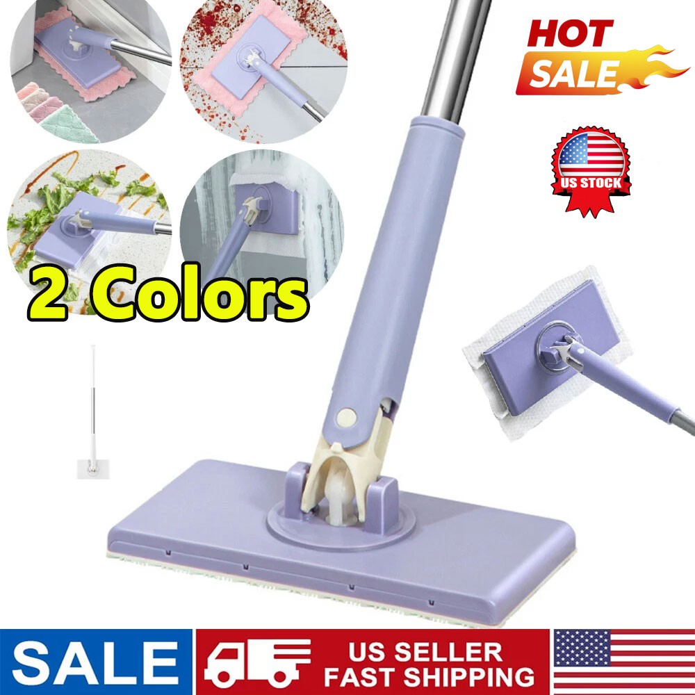 Automatic Cloth Changing Mop Mini Hands-Free Mop Compatible Face Towel Home