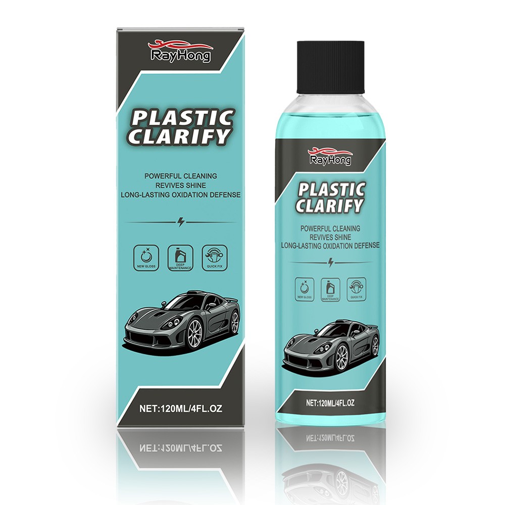 Plastic Clarify,Plastic Clarify For Cars,Waterless Spray Wax,Rubber,Detailer