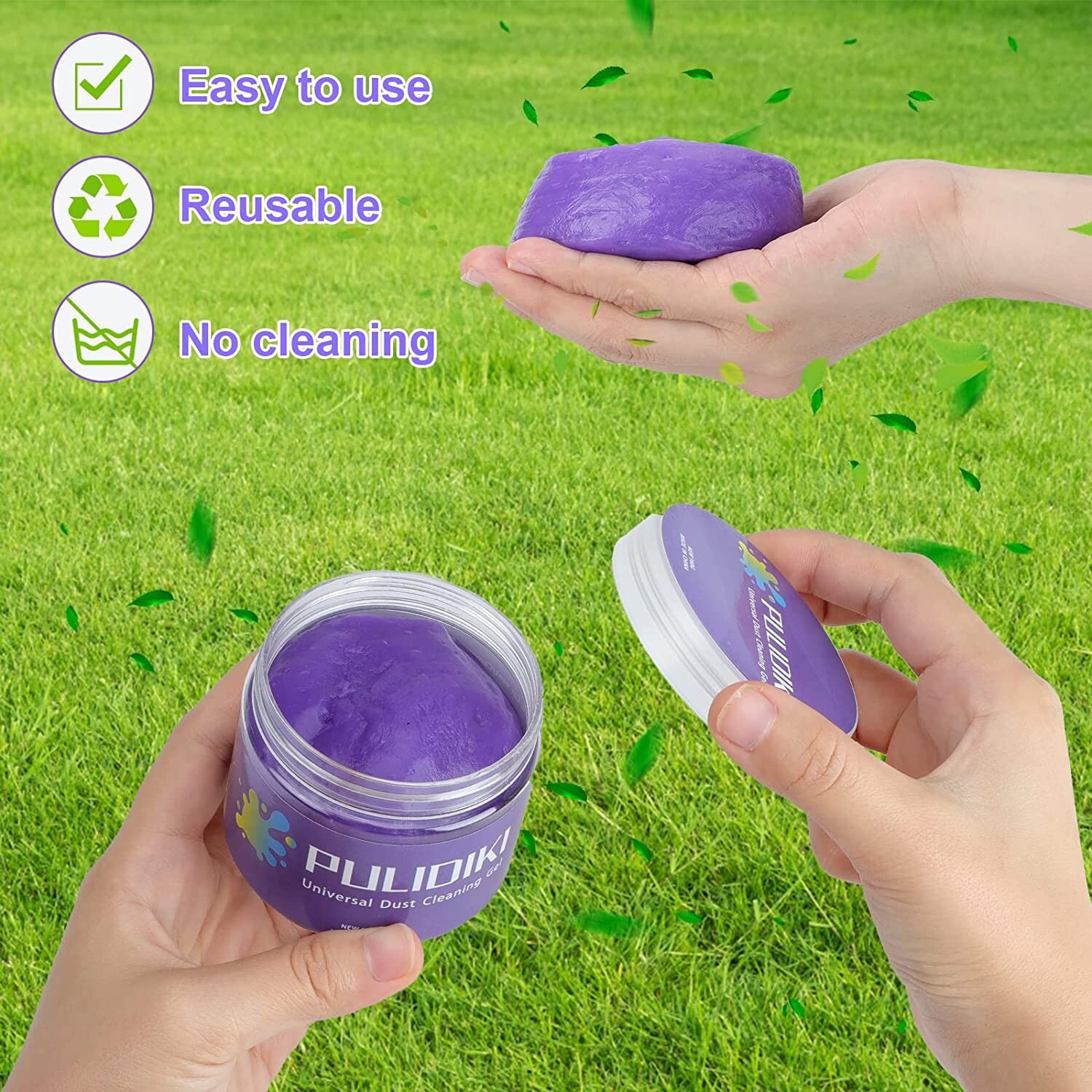 ‎PULIDIKI Cleaning Gel for Car, Removal Putty Cleaning Keyboard Cleaner