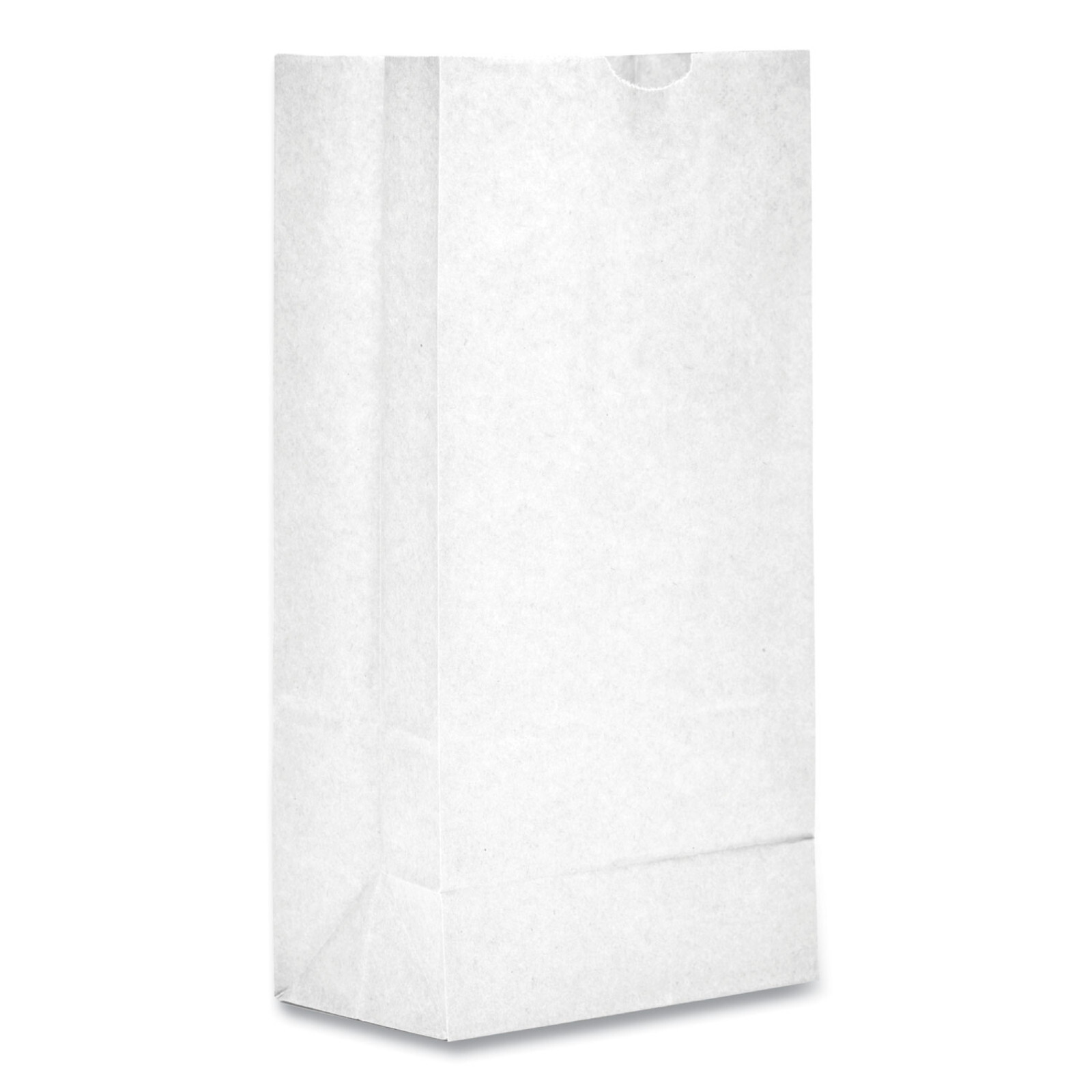 Grocery Bag Paper #2 General 25lb White Standard 2-7/16 X 4-5/16 X 7-7/8 In, 500