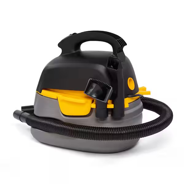 small portable wet/dry vac car auto detail shop vacuum cleaner blower 2.5-gallon