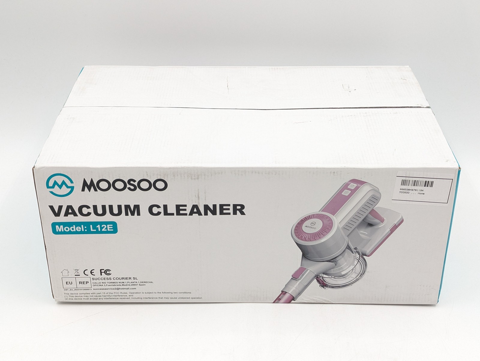 Moosoo Lightweight Cordless 6-In-1 Stick Vacuum Cleaner 150W (L12E) Pink