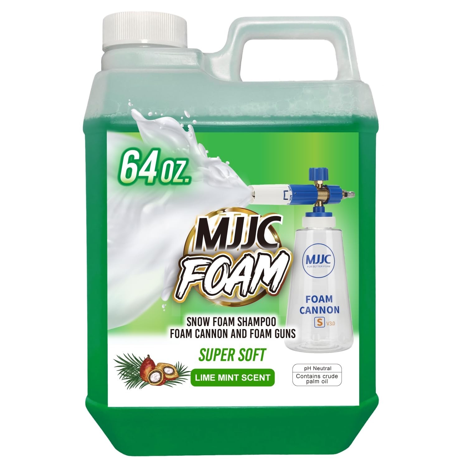 MJJC Foam Ultimate Snow Foam Car Wash Soap Specialized Car Shampoo for Foam C…