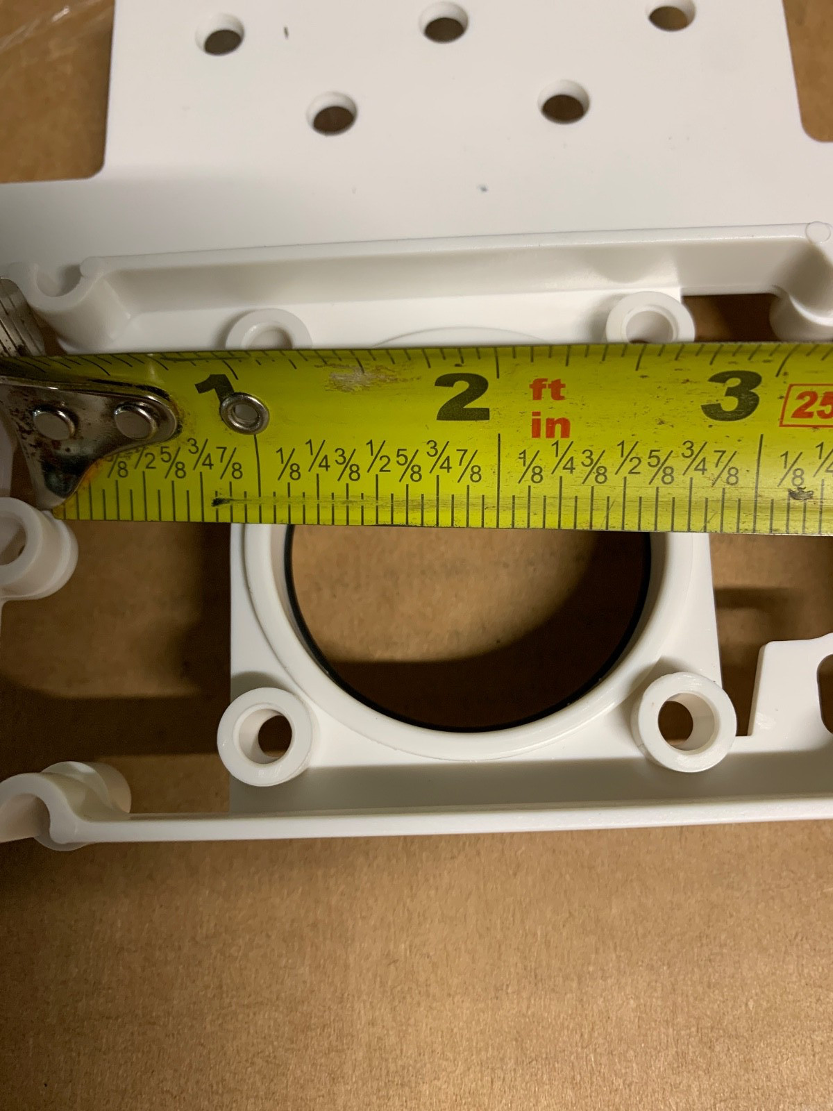 Inlet Valve Mounting Bracket for Central Vacuum Parts Wall Built-in System Beam