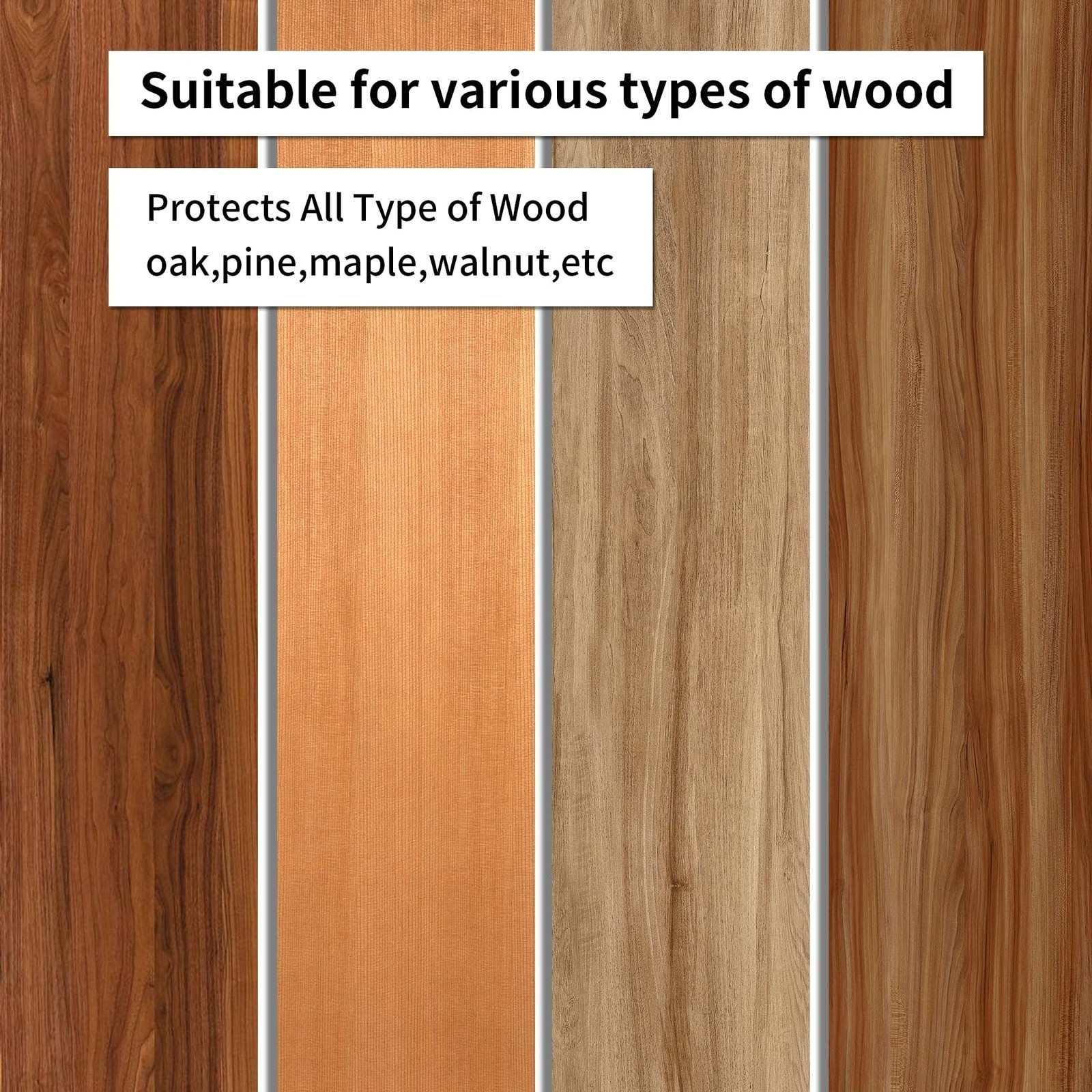 Tung Oil for for Wood Finishing,Food Safety for Furniture & Countertop,100% Pure
