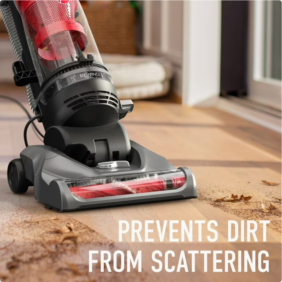 Hoover Rewind Pet Upright Vacuum UH77410V Bagless Auto Cord Rewind