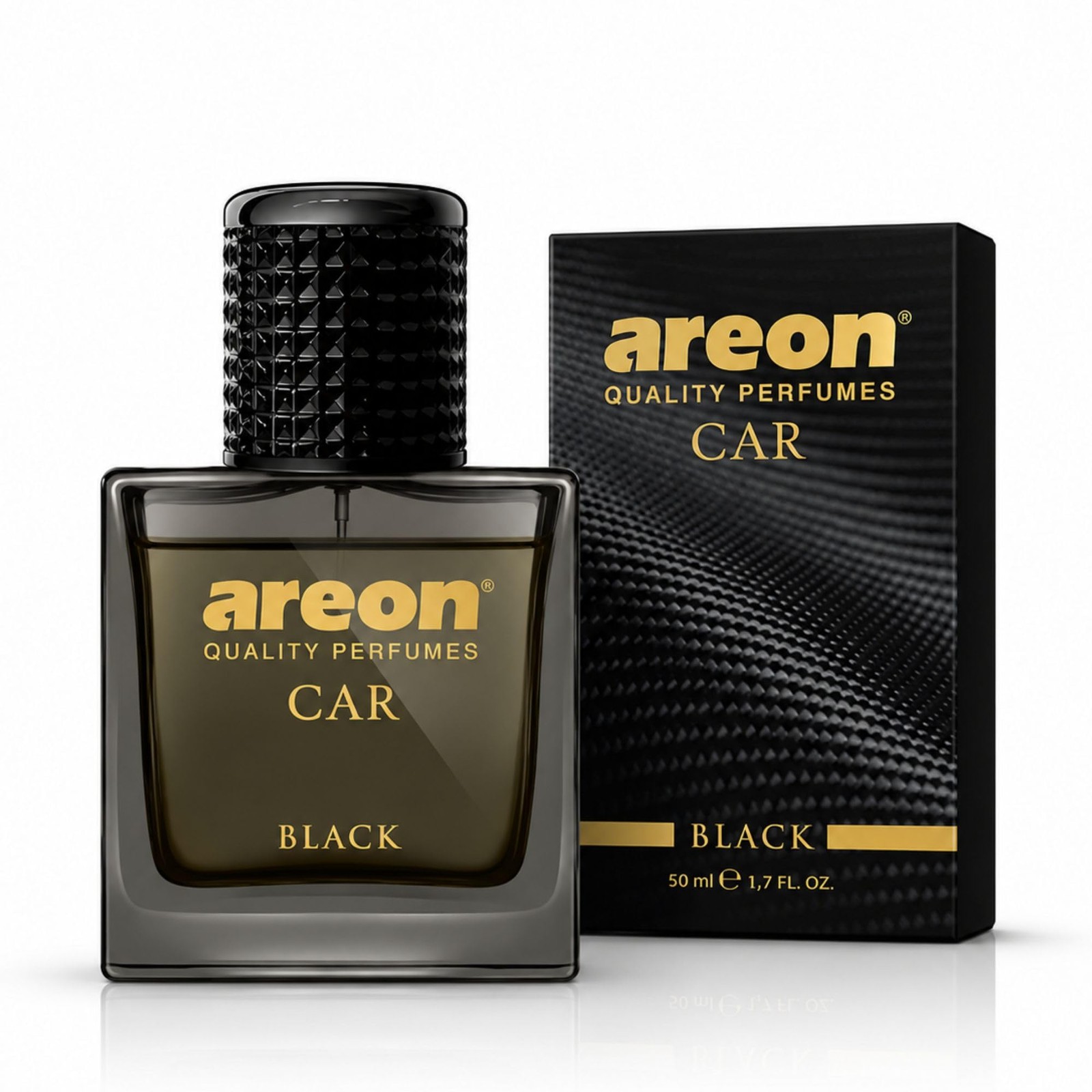 AREON Car Perfume 1.7 Fl Oz. (50ml) Glass Bottle Cologne Air Freshener for Ca…