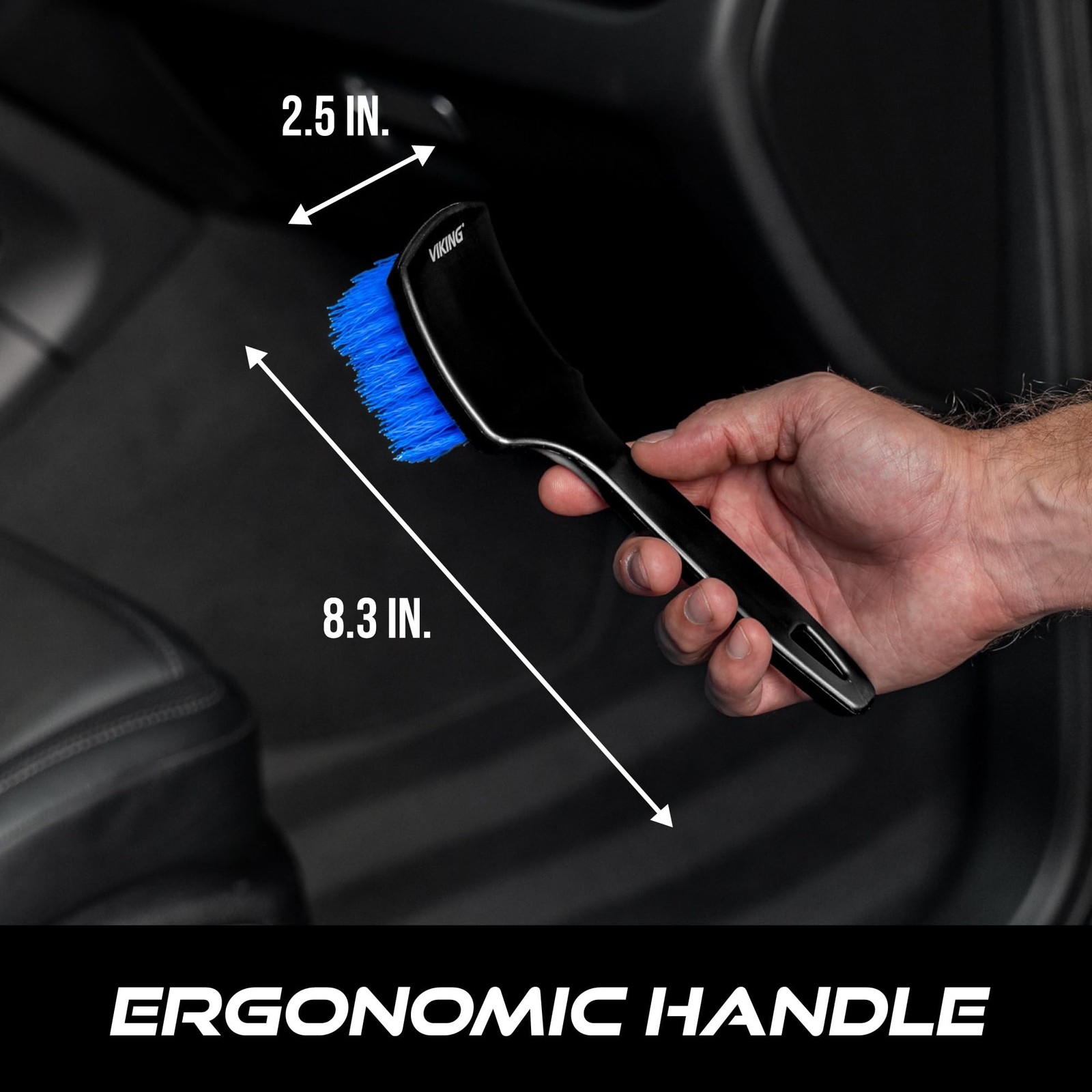 Carpet Cleaning and Scrub Brush for Floor Mats, Cleaning Brush for Car Interi…