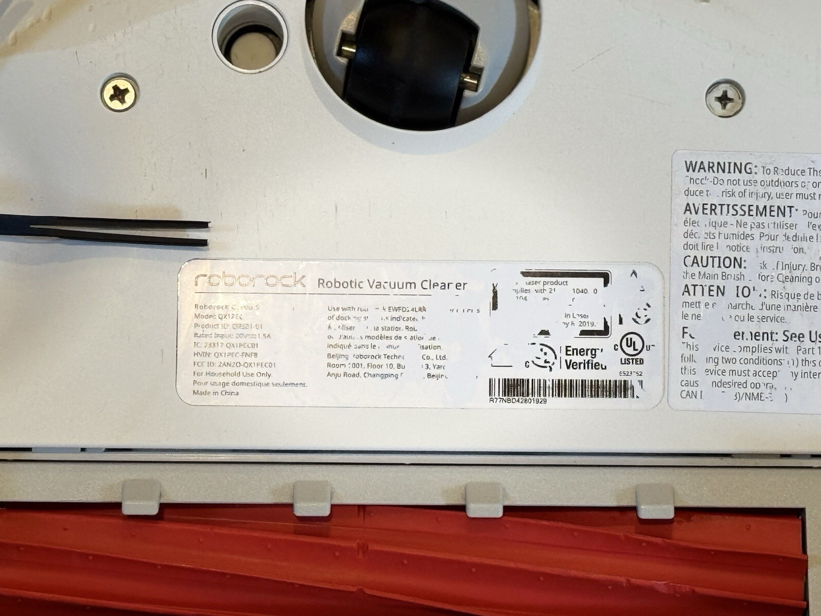 Refurbished Roborock Q Revo S QRSS1-01 (Robot Only)- 339hrs, Fully Renewed