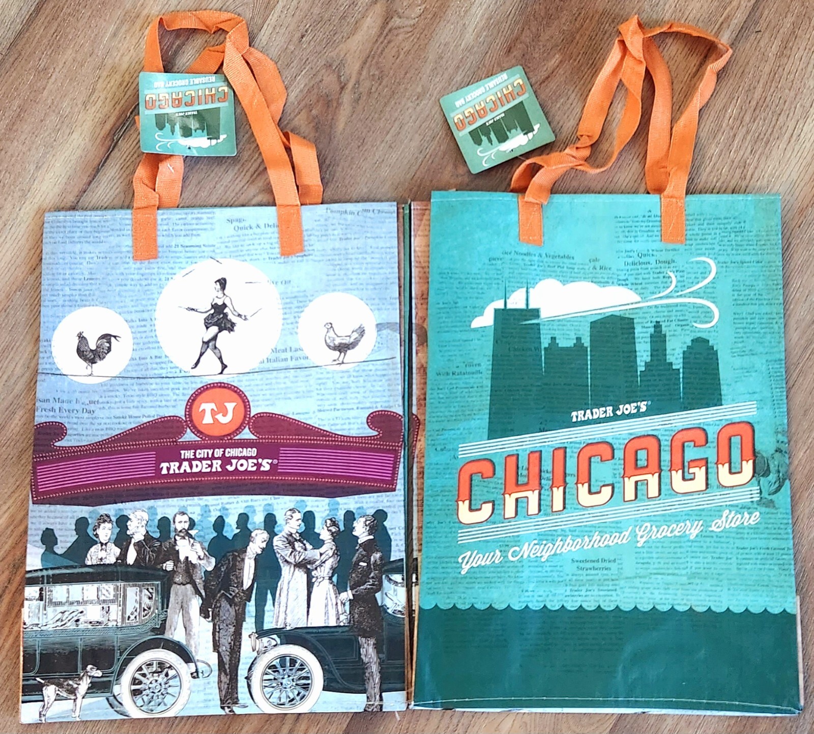 TRADER JOE’S REGIONAL TOTE BAG REUSABLE FREE SHIPPING *Choose Your Style*