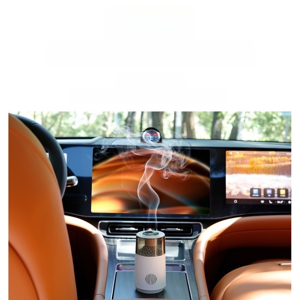 Car Aroma Diffuser For Car Auto Start Stop Sensing ABS+PP Construction