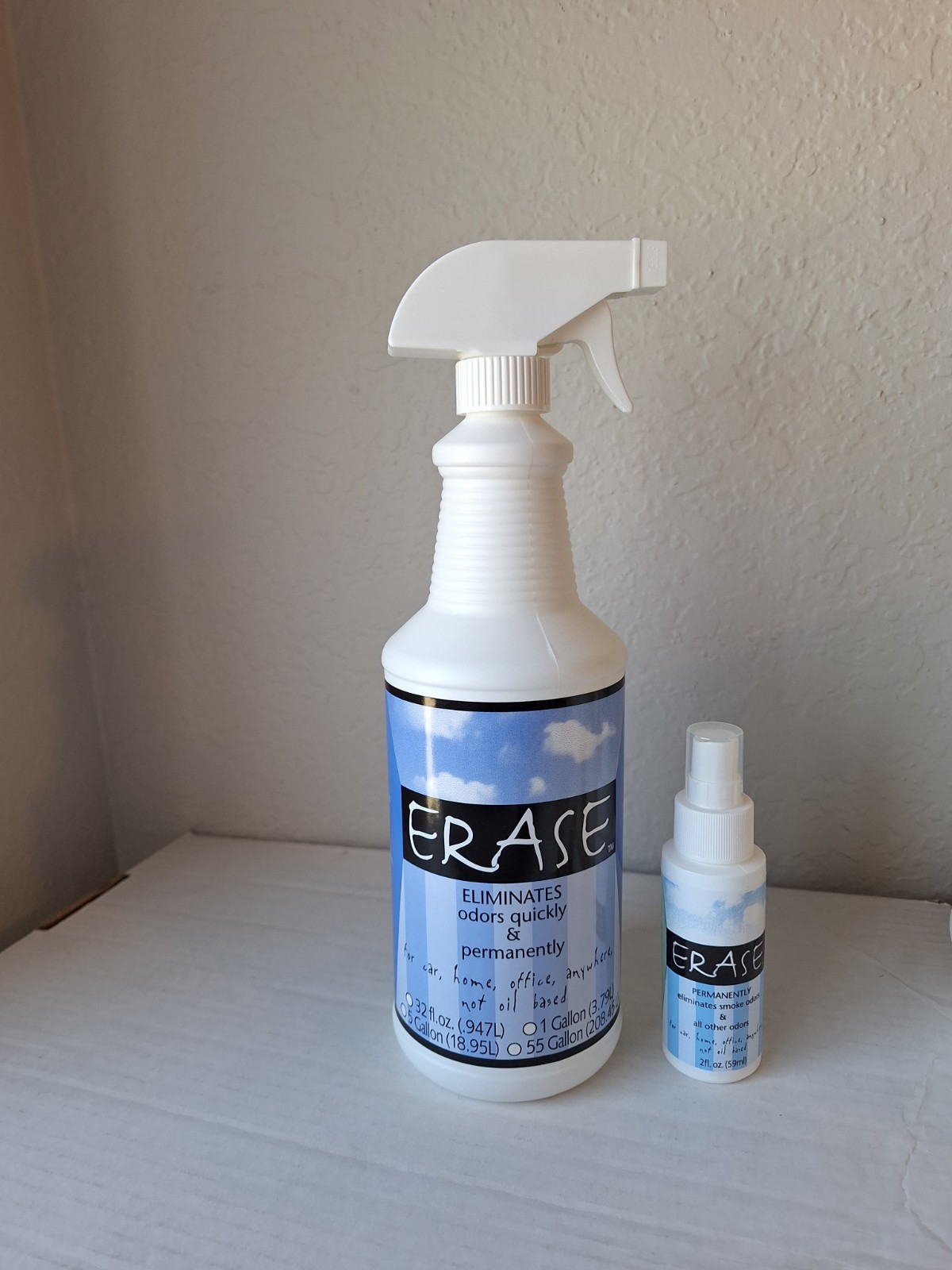 ERASE Odor Eliminator, Removes Cigar smoke & All other odor Yes it really works