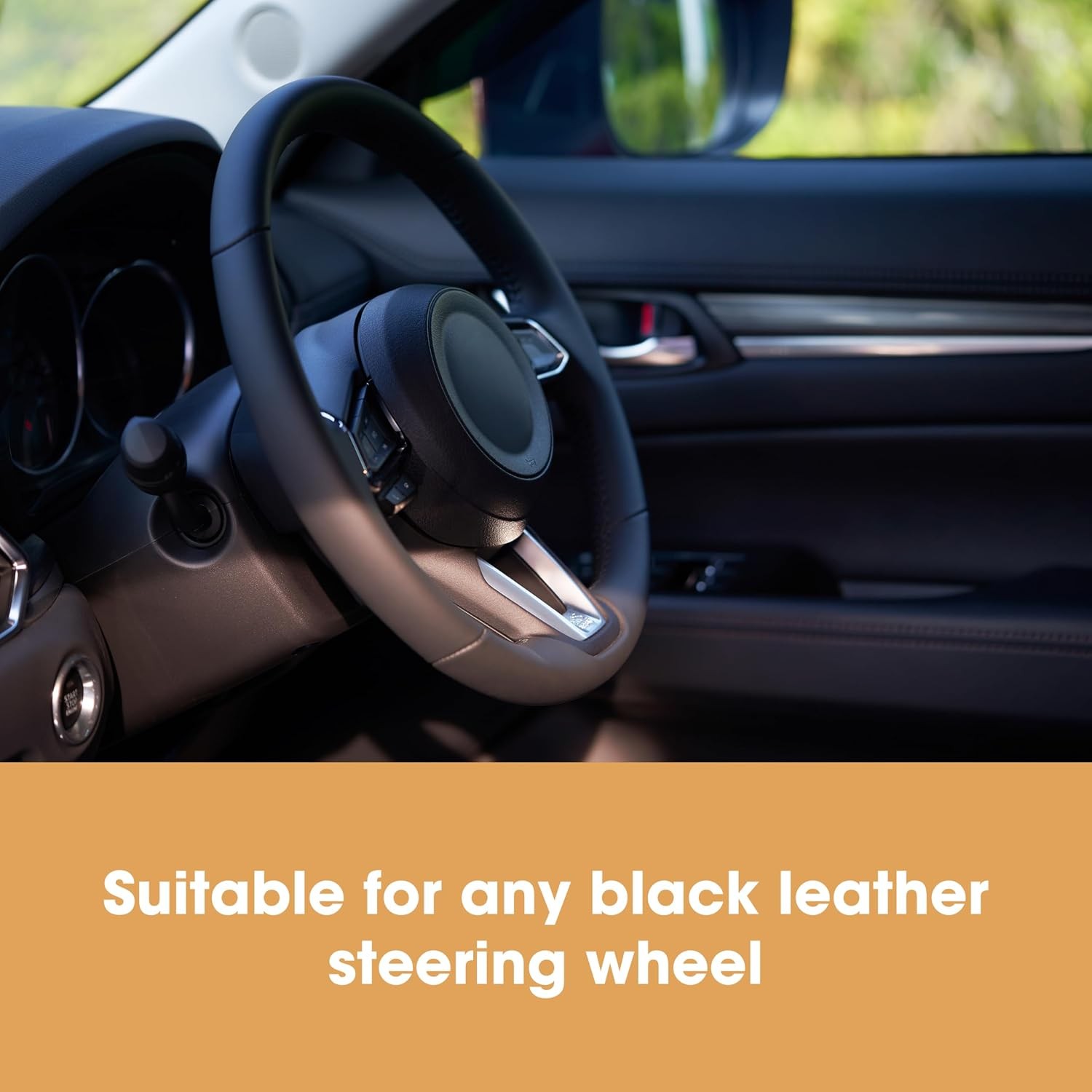 Leather Steering Wheel Repair Kit Tear Scuff Restoration Fix Kit