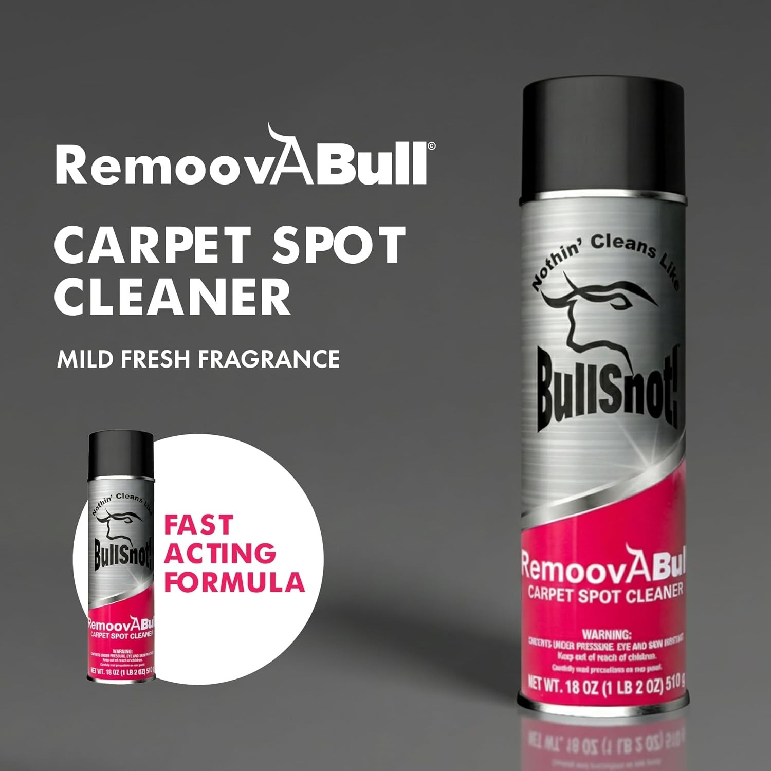 Carpet Spot & Upholstery Stain Remover – Fast Acting, Powerful Cleaner for Oi…