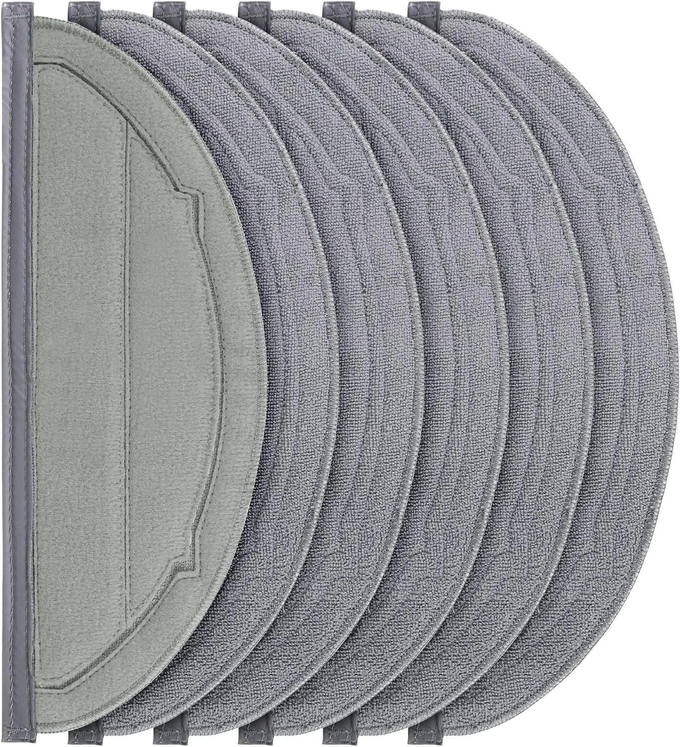 6 Pack Reusable Mop Pads for Roborock Q10 S5, Q10 S5+ Robot Vacuum | for Q10 VF,