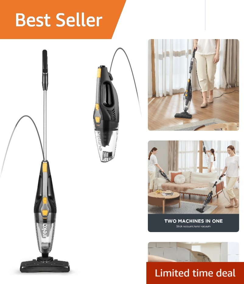 Compact Blaze Stick Vacuum Cleaner – Powerful Suction for Hard Floors & Carpets