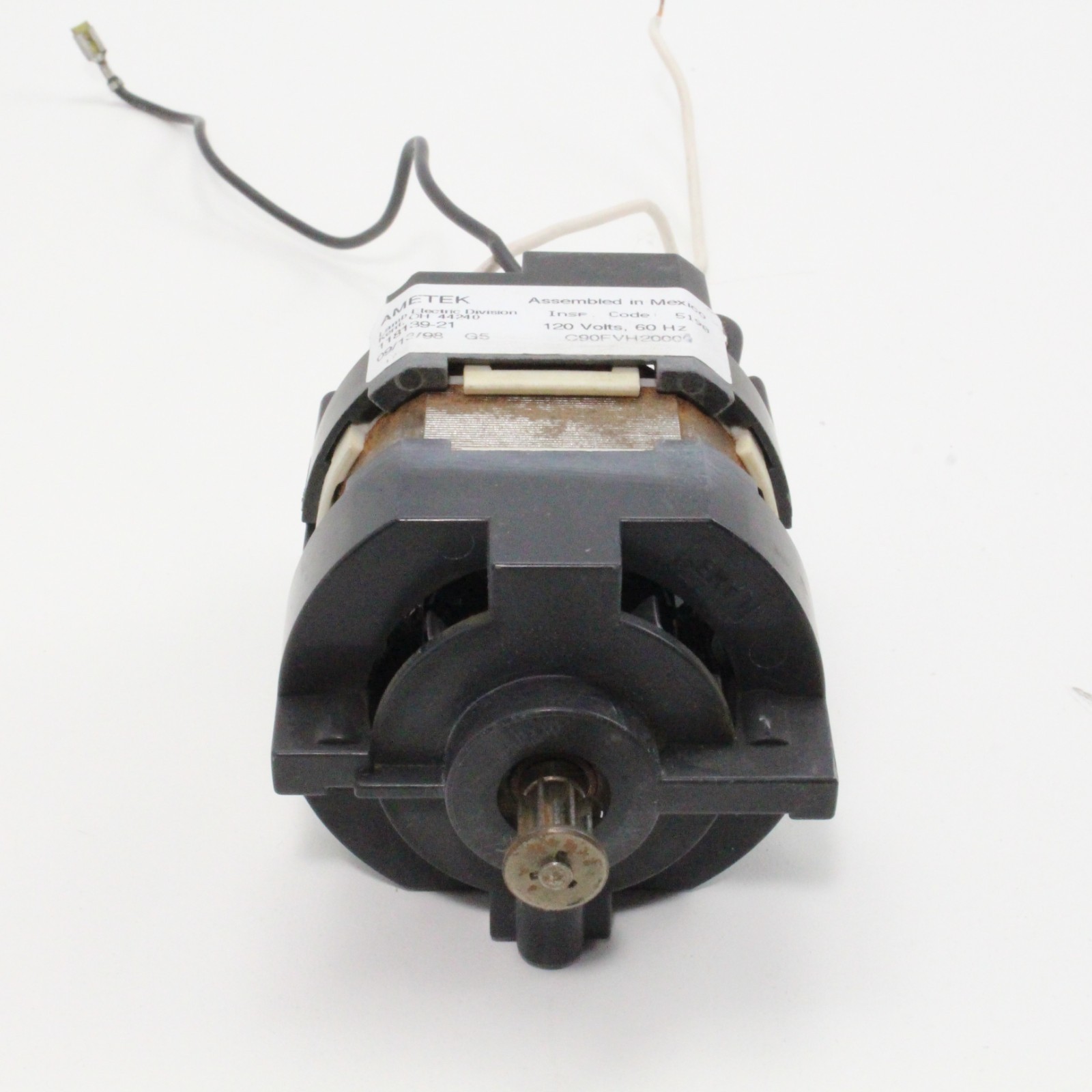 Kenmore 116.28412791 120V BRUSHROLL MOTOR Genuine OEM Part # 4370112 C90FVH20000