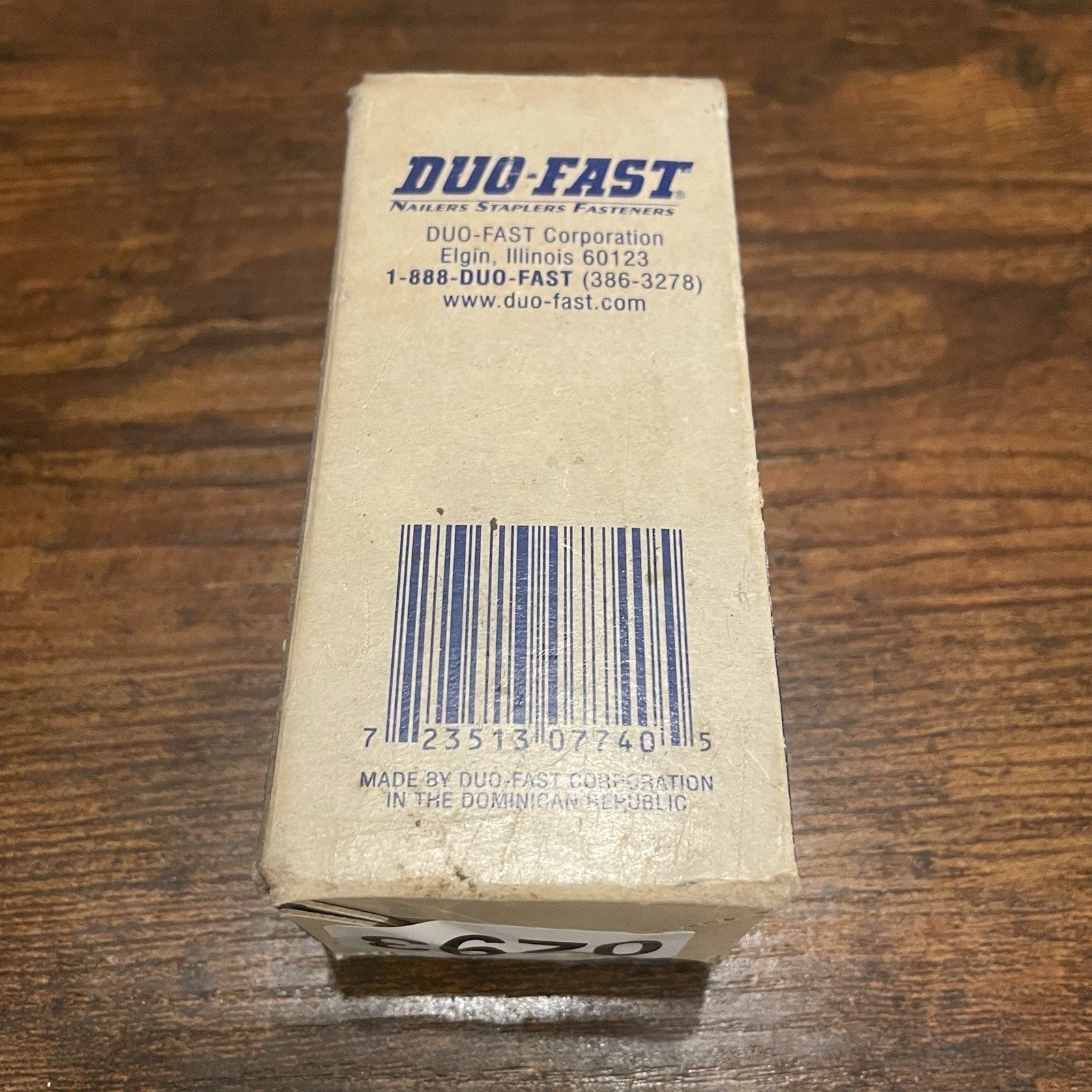 ✅Duo-Fast 5418D 9/16-Inch by 20 Gauge 3/16 Crown Gold Staple 5000 Count #️⃣0293