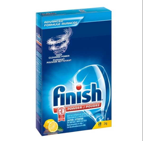 Finish Advanced Formula Dishwasher Powder 3 kg (106 oz) 6 lb 10 oz Discontinued