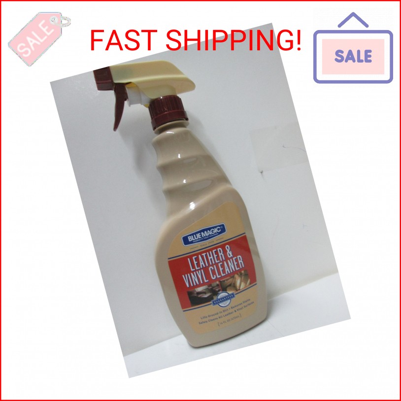 Blue Magic 800 16Oz Lthr/Vinyl Cleaner, Clear