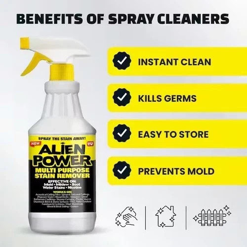 2 Pack Alien Power 24 oz. Super Concentrated Stain Remover & All-Purpose Cleaner