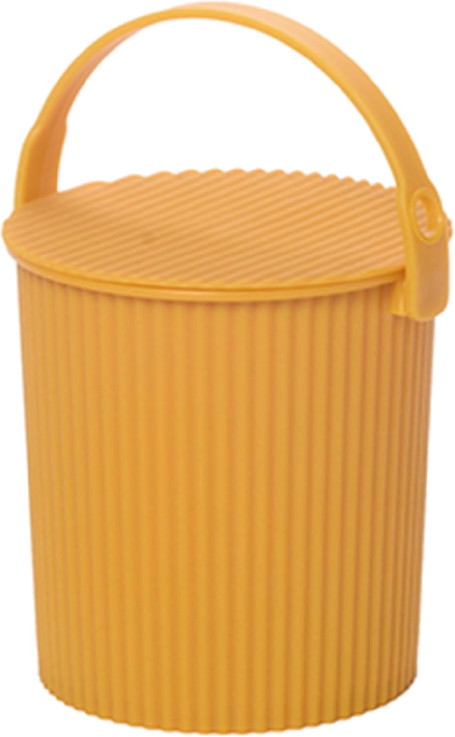Micro Bucket – 0.18 Gallon Heavy Duty Bucket with Lid and Handle – Hands-Free Fi