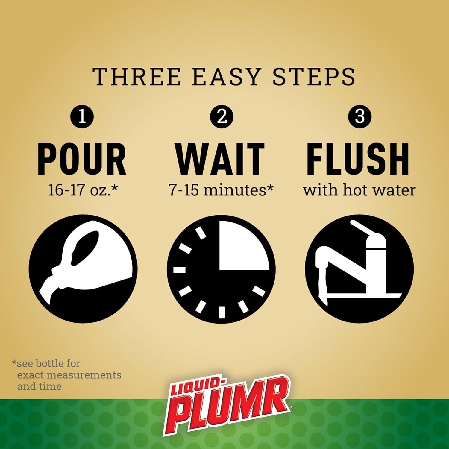 Pro-Strength Hair Eliminator Gel Clog Remover Safe for Septic Systems 16 fl oz