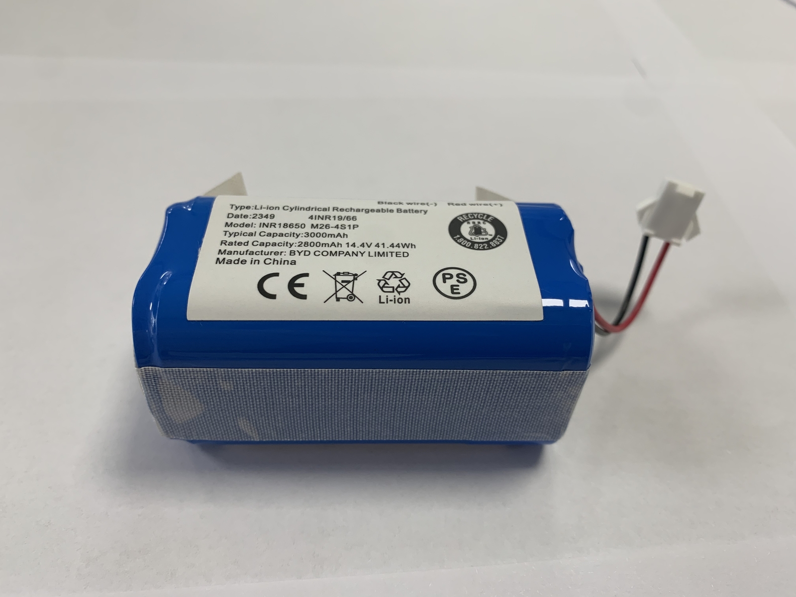 ✅INR18650 M26-4S1P BATTERY FOR ECOVACS ROBOT VACUUM CLEANER CEN540 CEN546 CEN550