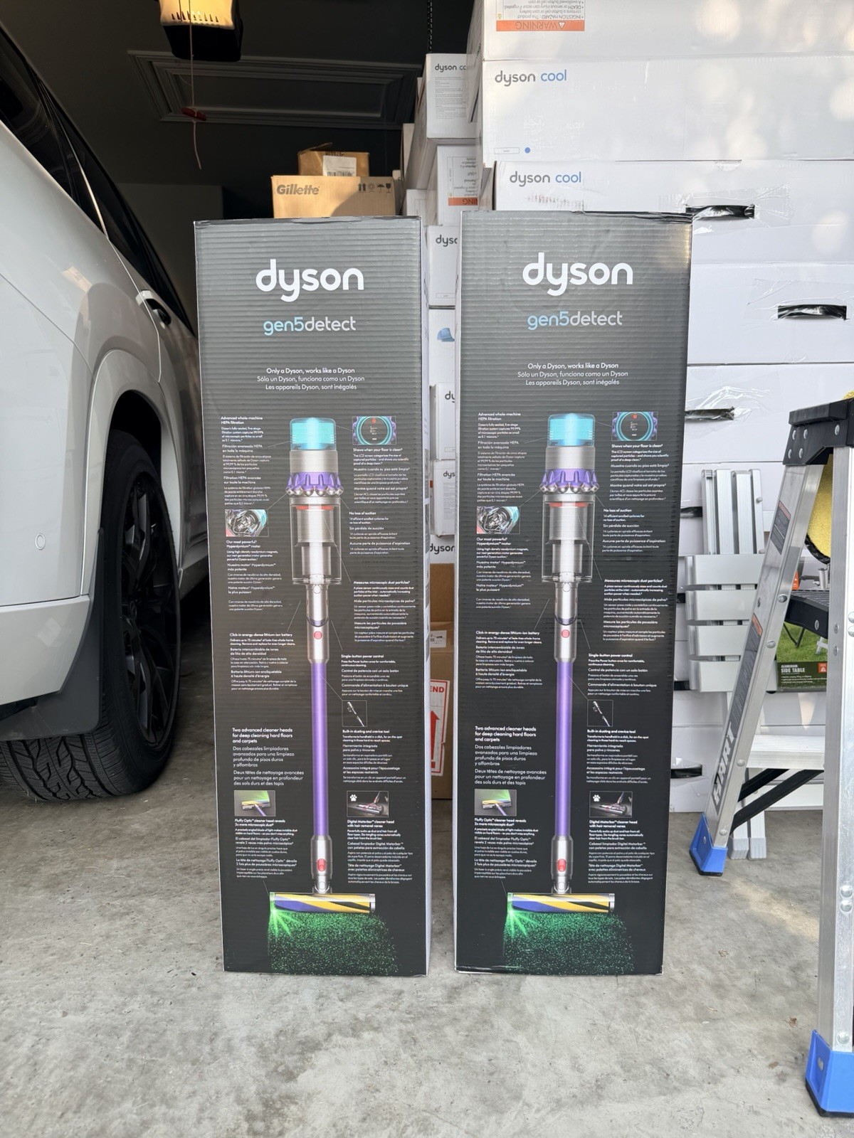 Dyson Gen5detect SV23 Cordless Vacuum Purple NEW Factory Sealed Brown Box