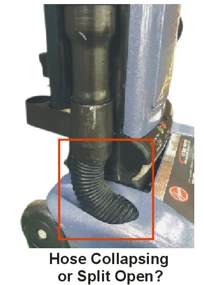 Hoover Vacuum Lower Hose Only For Select Hoover Bagged and Bagless WindTunnels