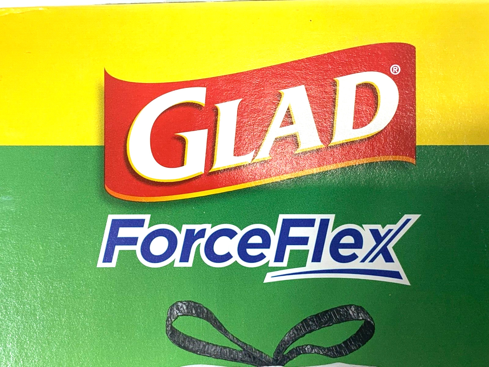 Glad ForceFlex Tall Kitchen Drawstring Trash Bags Original Scent 13 Gal 150 CT
