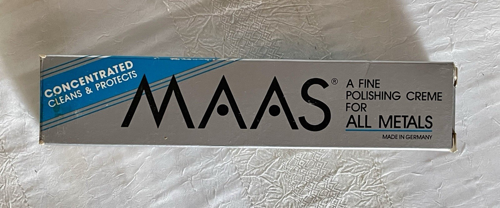 MAAS Fine Polishing Creme For All Metal 4 Oz Concentrated Germany *READ