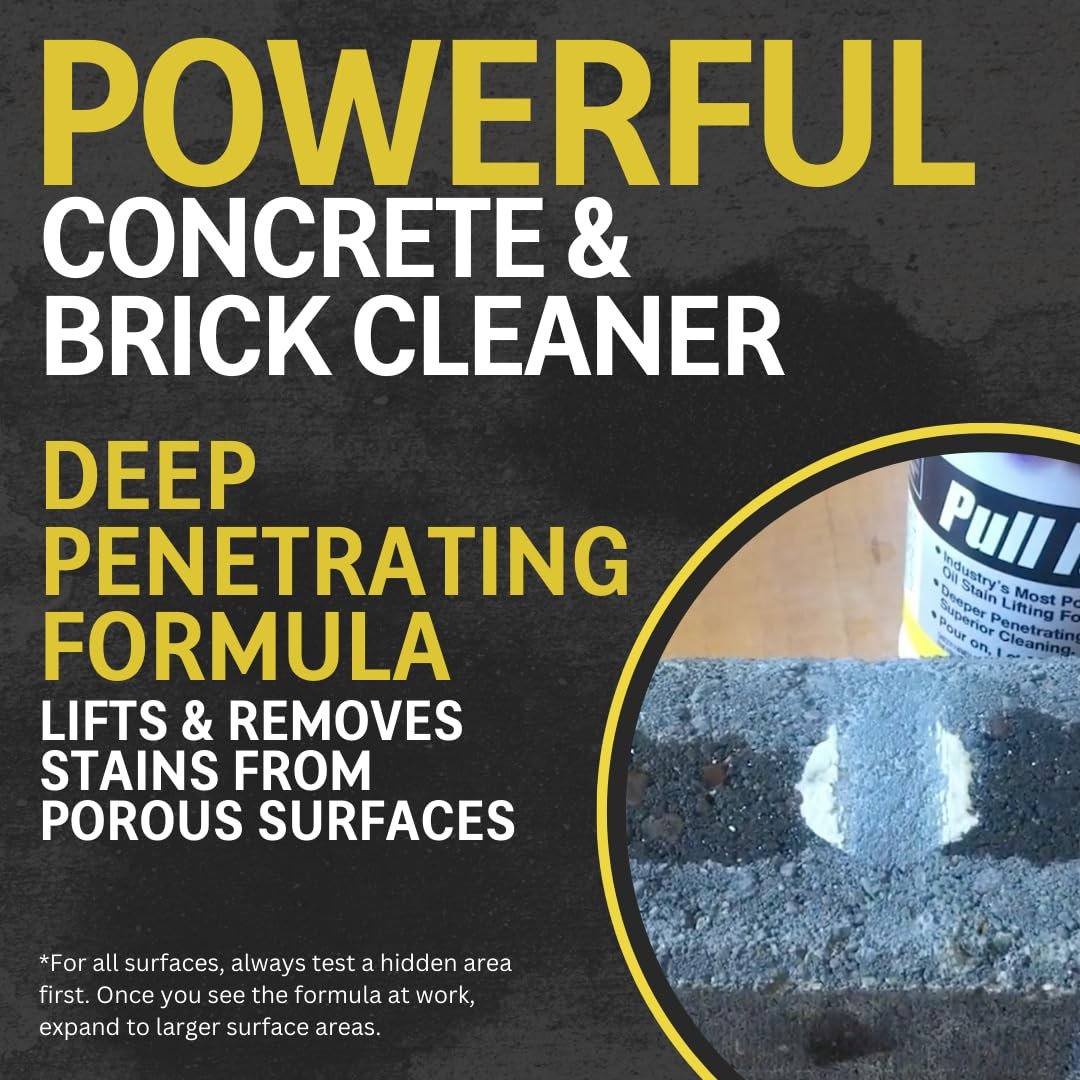 CHOMP! Concrete Oil Stain Remover: Pull It Out Removes 32 Fl Oz (Pack of 1)