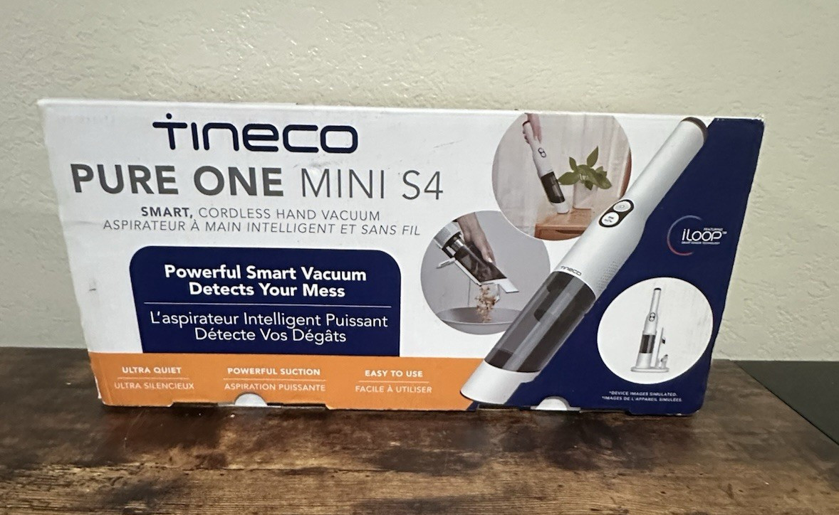 OPEN BOX Tineco Pure One Mini S4 Smart Cordless Handheld Vacuum – FREE SHIPPING
