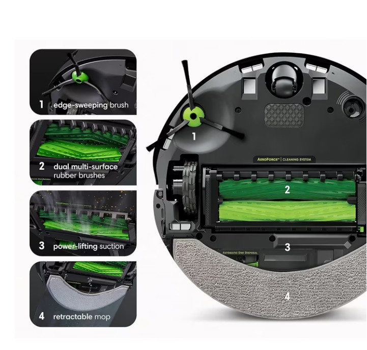 iRobot Roomba j7+ Self-Emptying Vacuum Cleaning Robot