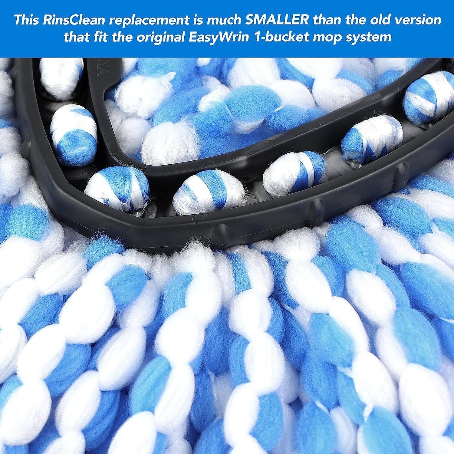 3x Replacement Microfiber Mop Head Wring Refill For O-Cedar RinseClean Spin Mop
