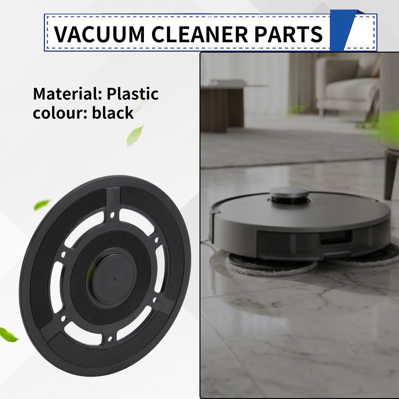 For X1 OMNI Mop Plate Board Holder Robot Vacuum Cleaner Washable2294