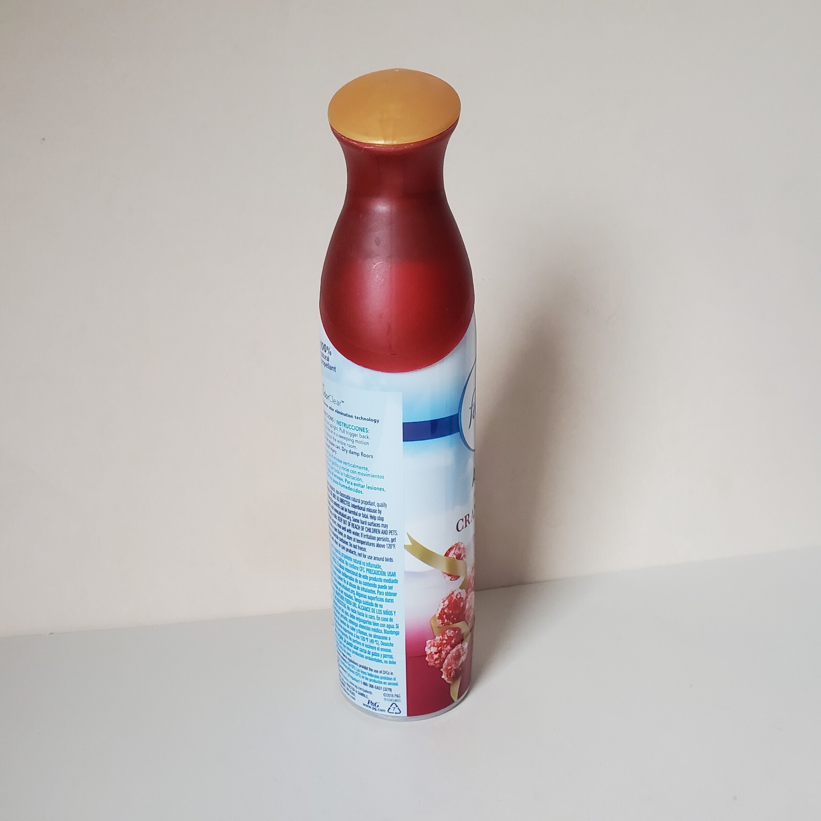 Lot Of 2 Febreze Air Refreshener Fresh Twist Cranberry Spray 8.8oz (250 ml) Each