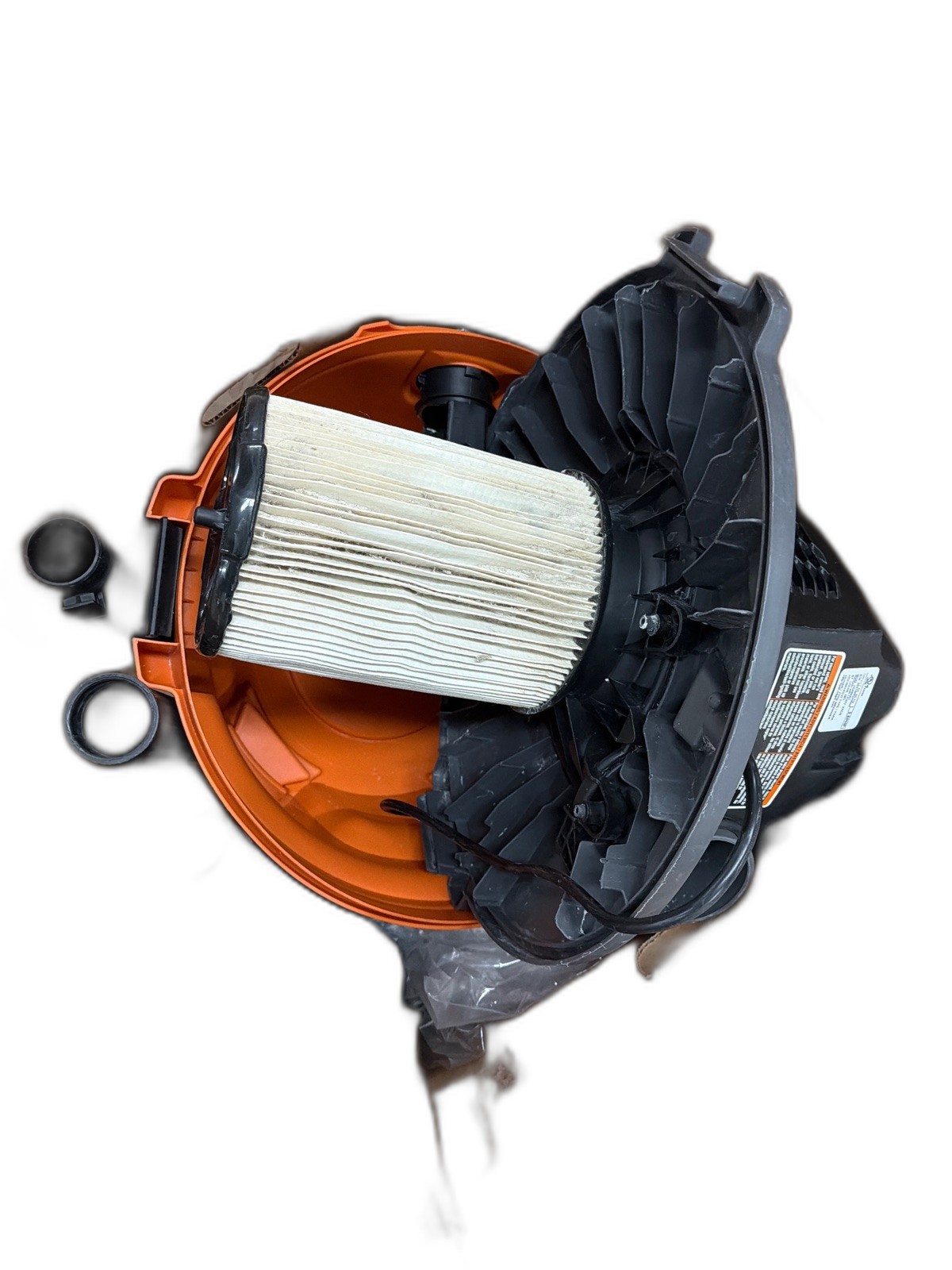 RIDGID 6 Gal. 3.5 HP NXT Shop Vacuum Wet Dry Vac with Filter, Hose, Attachments